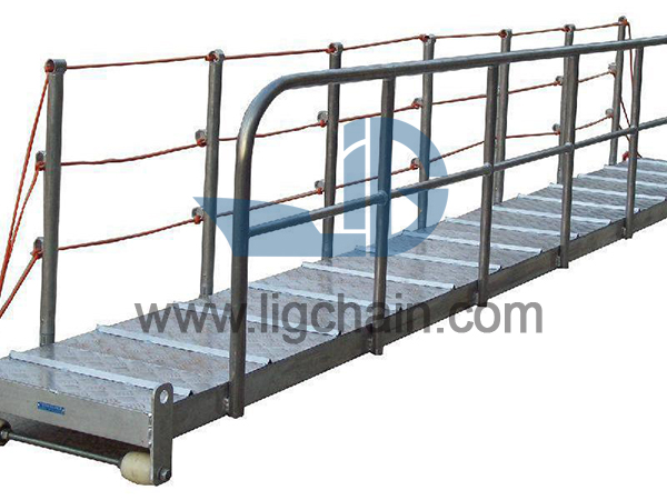 Aluminum Wharf Ladder (Flat Type) 
